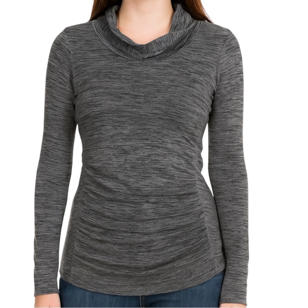 Athleta Renew Radiance Charcoal Pullover Sz Small